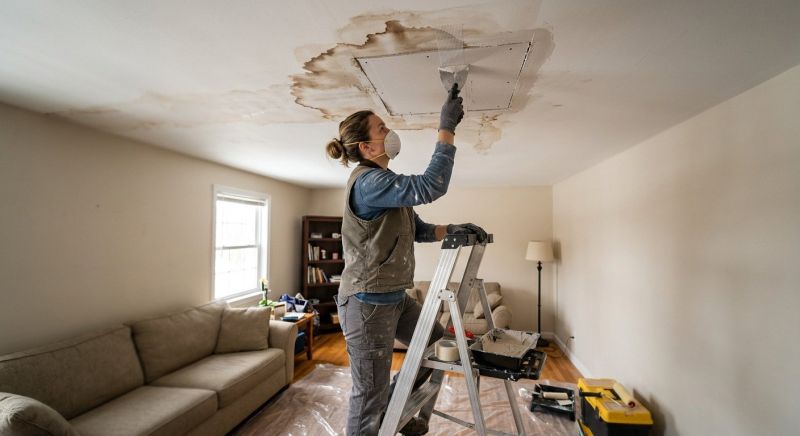 Attic Water Damage Repair in Conroe, TX