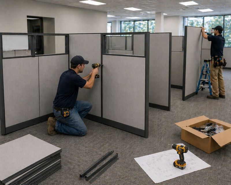 Cubicle Installation in Alpharetta, GA